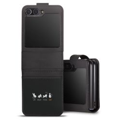 Sideflip with flap  black