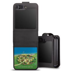 Sideflip mit Lasche schwarz