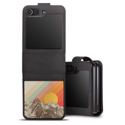 Sideflip with flap  black