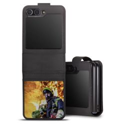 Sideflip with flap  black