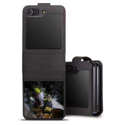 Sideflip with flap  black