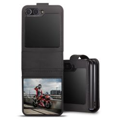 Sideflip mit Lasche schwarz