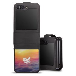 Sideflip mit Lasche schwarz