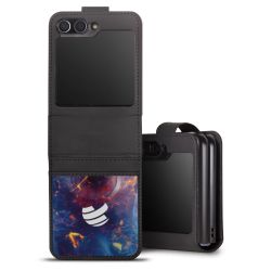 Sideflip mit Lasche schwarz