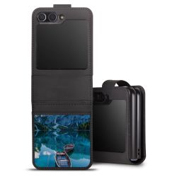 Sideflip with flap  black