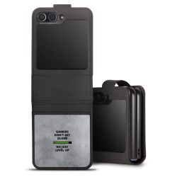 Sideflip with flap  black