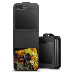 Sideflip with flap  black