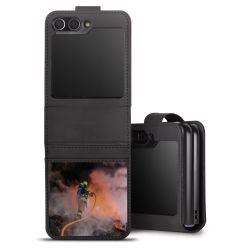 Sideflip with flap  black