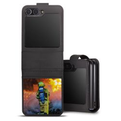 Sideflip with flap  black