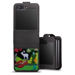 Sideflip with flap  black