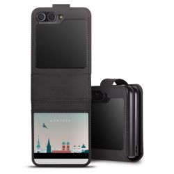 Sideflip with flap  black