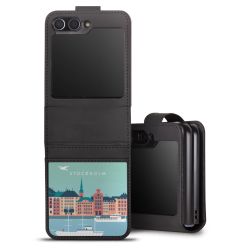 Sideflip with flap  black