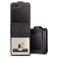 Sideflip with flap  black