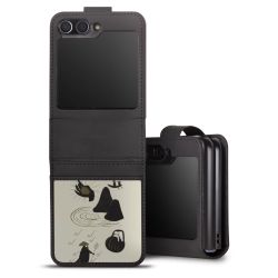 Sideflip with flap  black