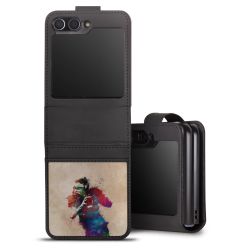 Sideflip with flap  black