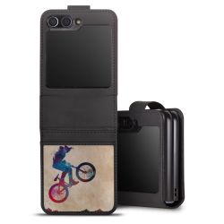 Sideflip with flap  black