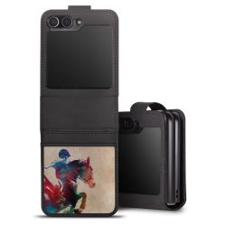 Sideflip with flap  black