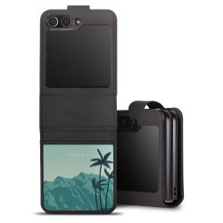 Sideflip with flap  black