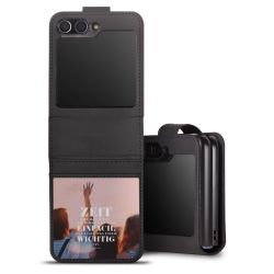 Sideflip mit Lasche schwarz