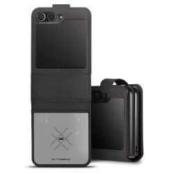 Sideflip with flap  black