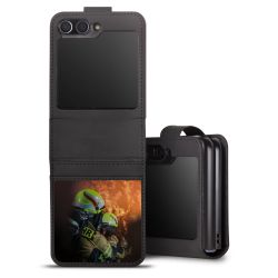 Sideflip with flap  black