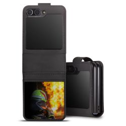 Sideflip with flap  black