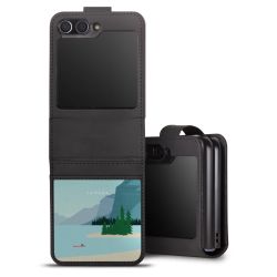 Sideflip with flap  black