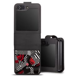 Sideflip mit Lasche schwarz