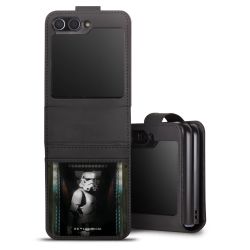 Sideflip mit Lasche schwarz