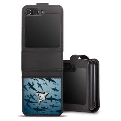 Sideflip with flap  black