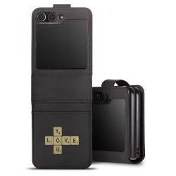 Sideflip with flap  black