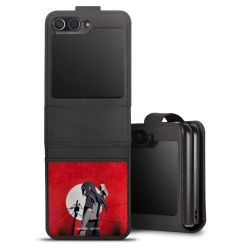 Sideflip with flap  black