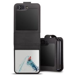 Sideflip with flap  black