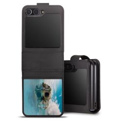 Sideflip with flap  black