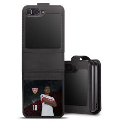 Sideflip mit Lasche schwarz