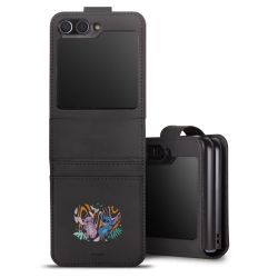 Sideflip with flap black/lateral flap