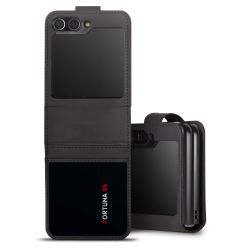 Sideflip mit Lasche schwarz