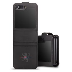 Sideflip with flap  black