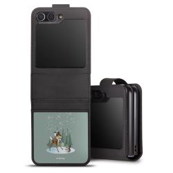 Sideflip with flap  black