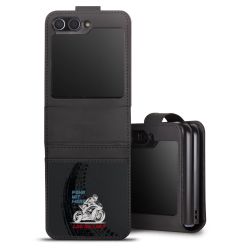 Sideflip mit Lasche schwarz