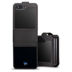 Sideflip mit Lasche schwarz