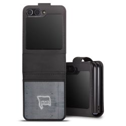 Sideflip mit Lasche schwarz