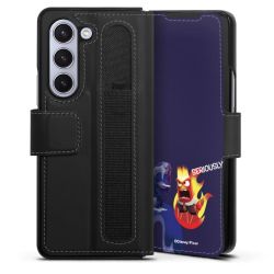 Sideflip with flap black/lateral flap