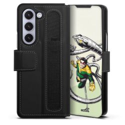 Sideflip with flap black/lateral flap