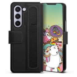 Sideflip mit Lasche schwarz