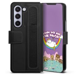 Sideflip mit Lasche schwarz