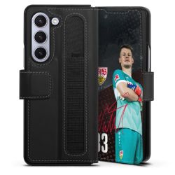 Sideflip mit Lasche schwarz