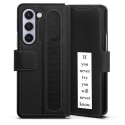 Sideflip with flap  black