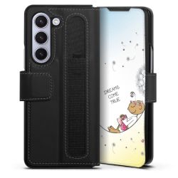 Sideflip mit Lasche schwarz