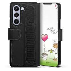 Sideflip mit Lasche schwarz